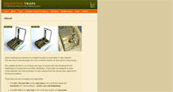 Desktop Screenshot of predatortraps.com